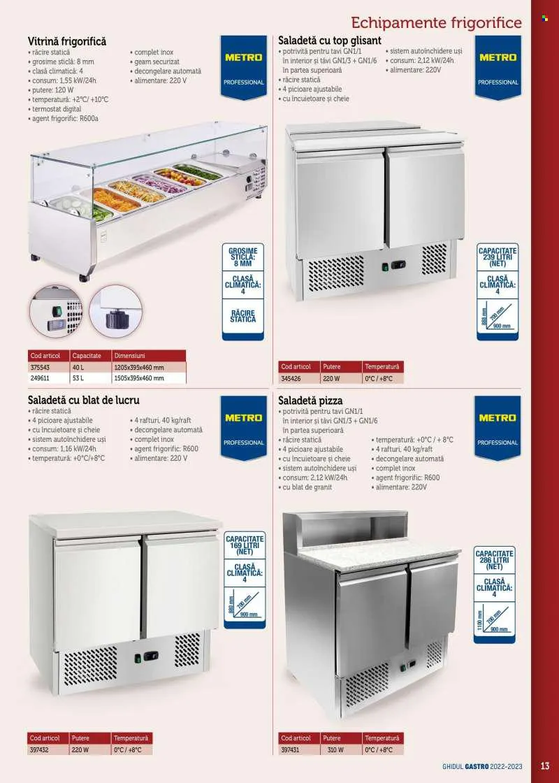 Catalog Cataloage Metro - 21.01.2022 - 31.12.2023. de la 21 ianuarie până la 31 decembrie 2023 - Revista Pagina 13