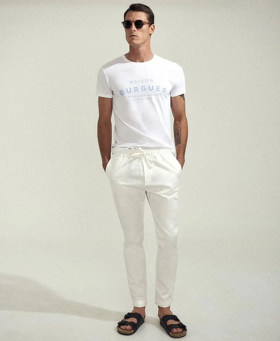 Pantalón Relax Cintura Elástica