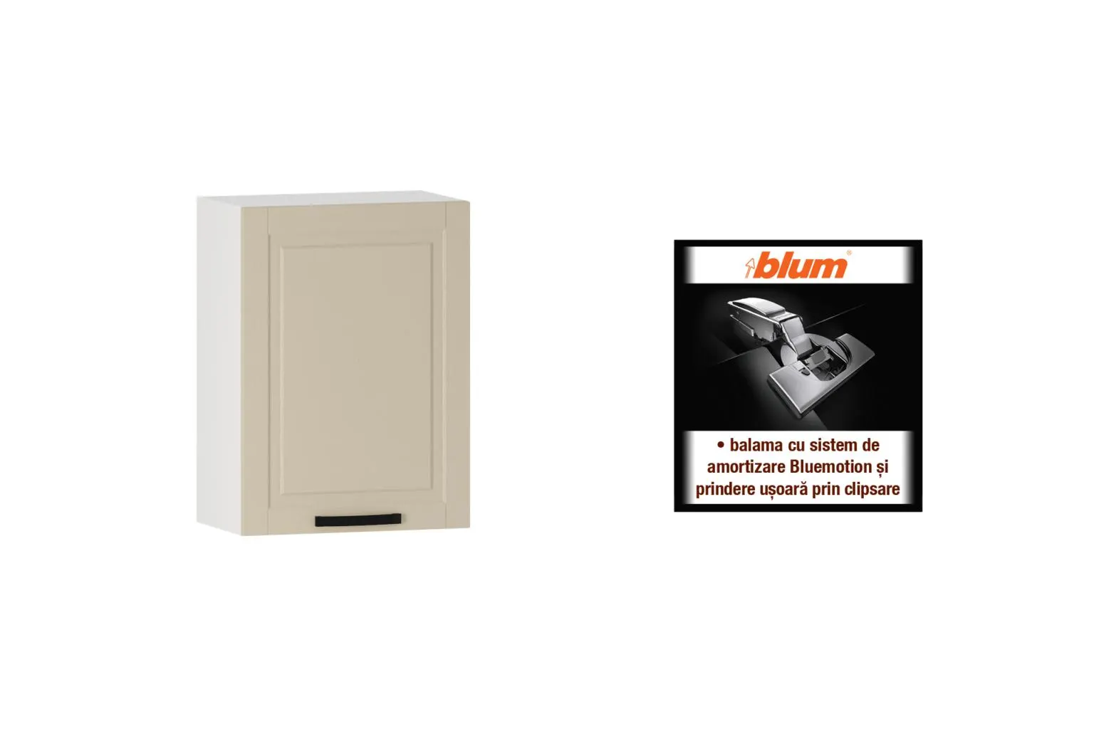 Suspendat cu ușă L55 s&d