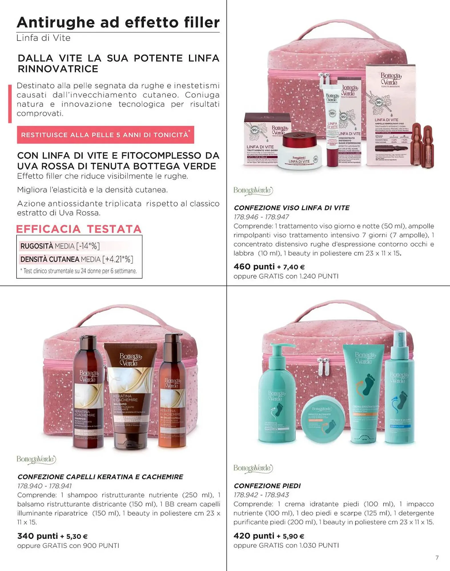 Volantino Bottega Verde da 4 aprile a 31 marzo di 2024 - Pagina del volantino 7