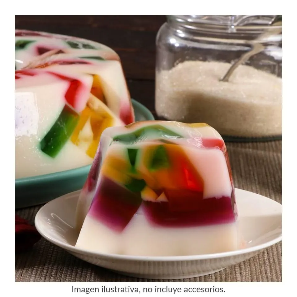 Gelatina de mosaico por pieza