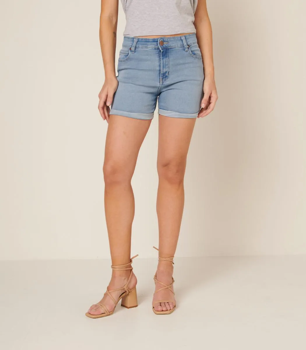 SHORT SINGAPUR BLUE TARNISH