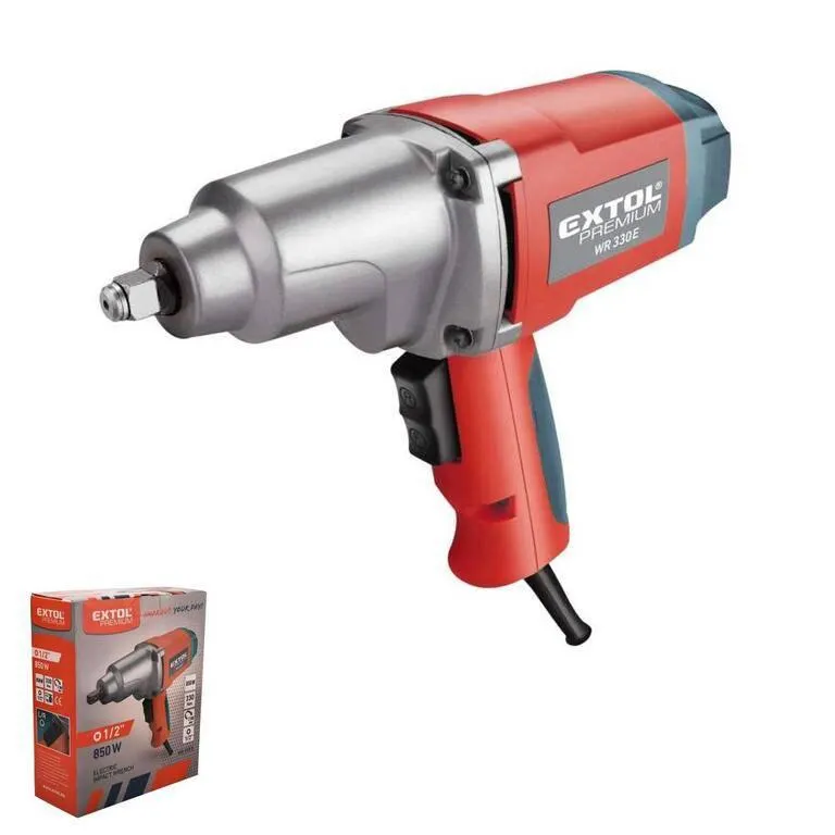 EXTOL PREMIUM Uťahovák rázový elektrický 1/2" príkon 850W