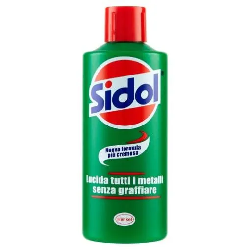 SIDOL DETERGENTE IN CREMA ADATTO PER METALLO IN FORMATO DA 150 ML