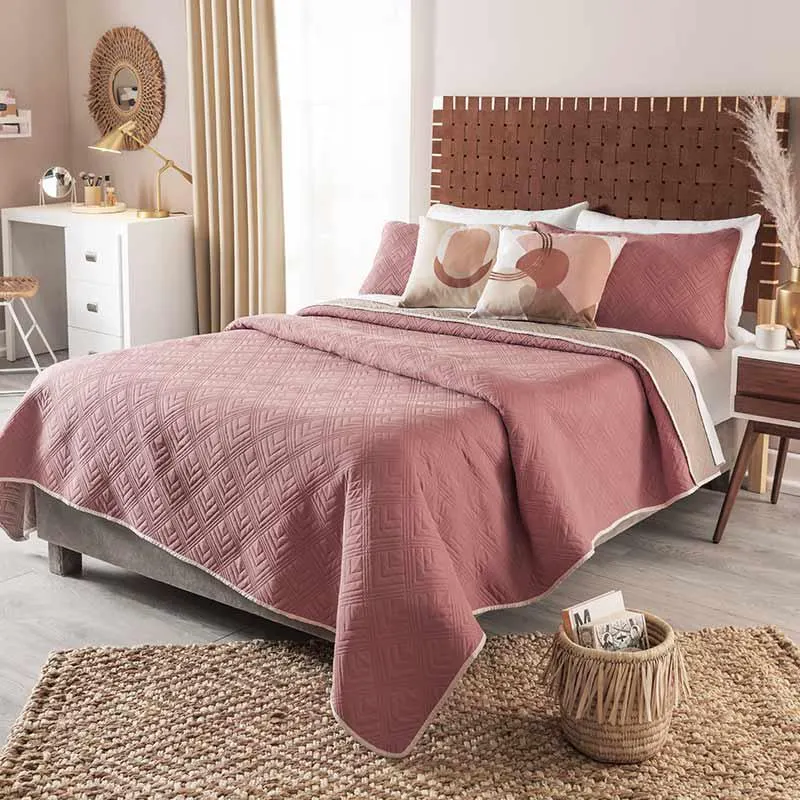 Edredón Novo Deep Rose