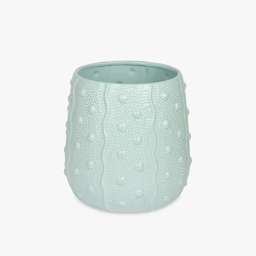 Vaso de cerâmica azul 30x29cm AQUATIC