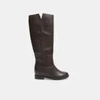 Botas altas de mujer efecto piel