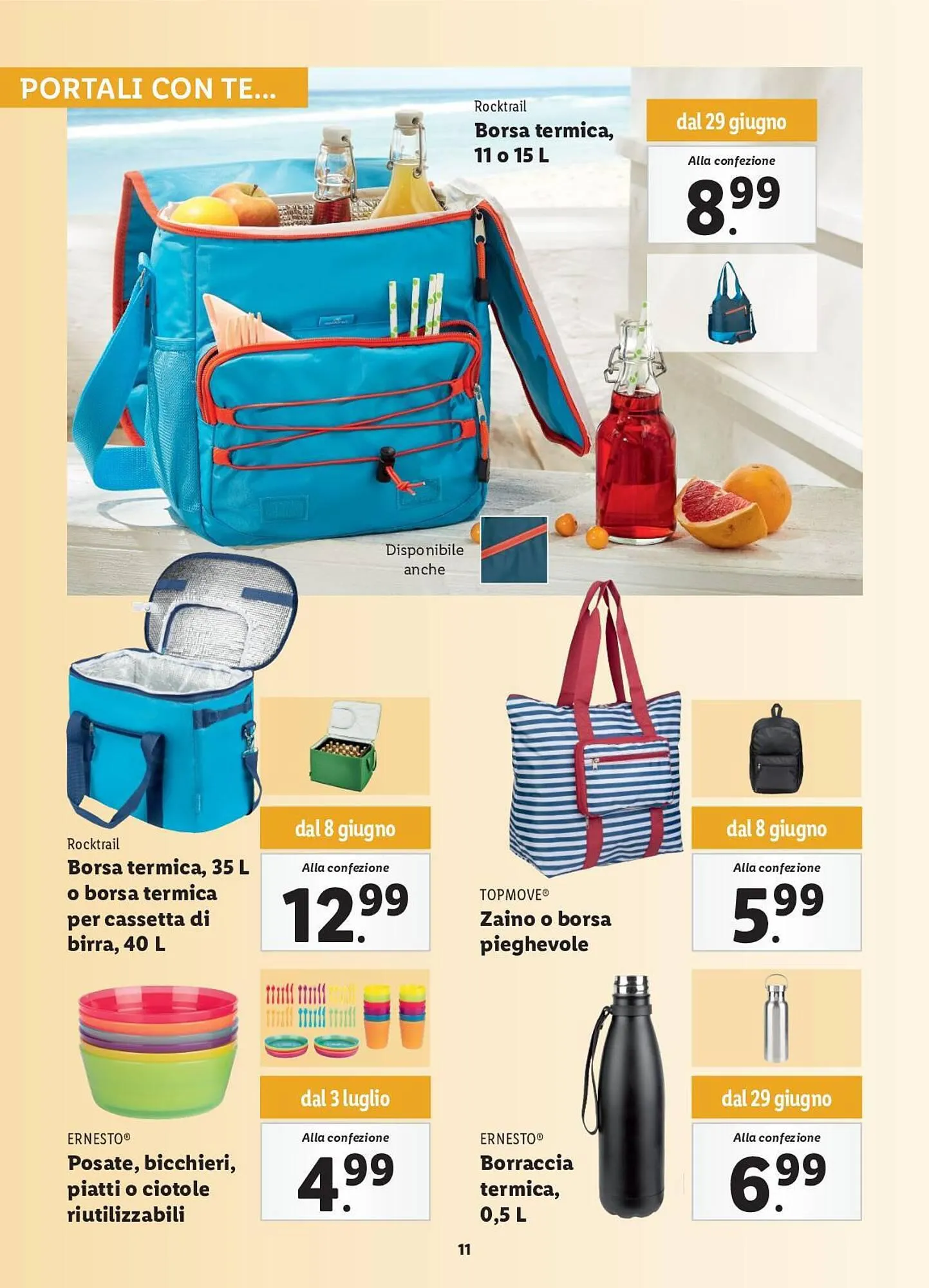 Volantino Lidl da 1 giugno a 30 luglio di 2023 - Pagina del volantino 11