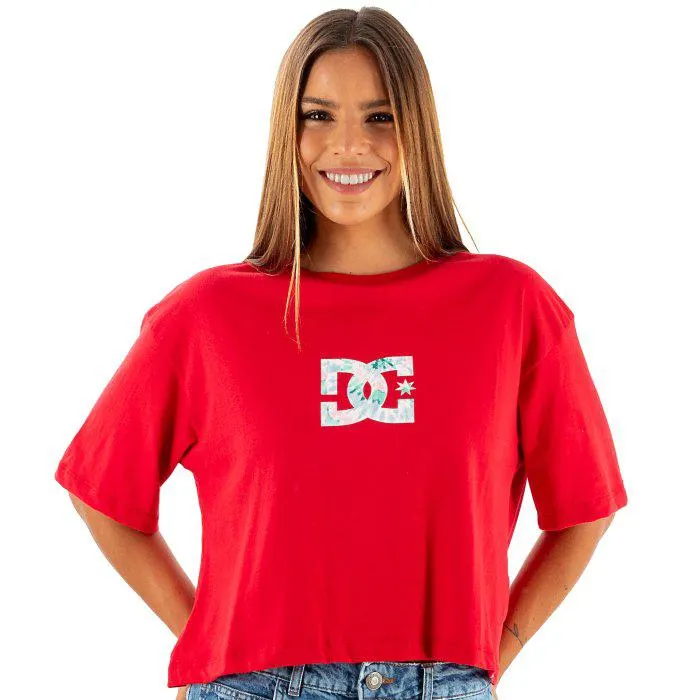 Remera Mc DC Star Batik Boxy (Tom) DC Mujer