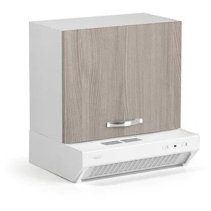 Pensile cucina sopra cappa 60 cm 1 anta olmo