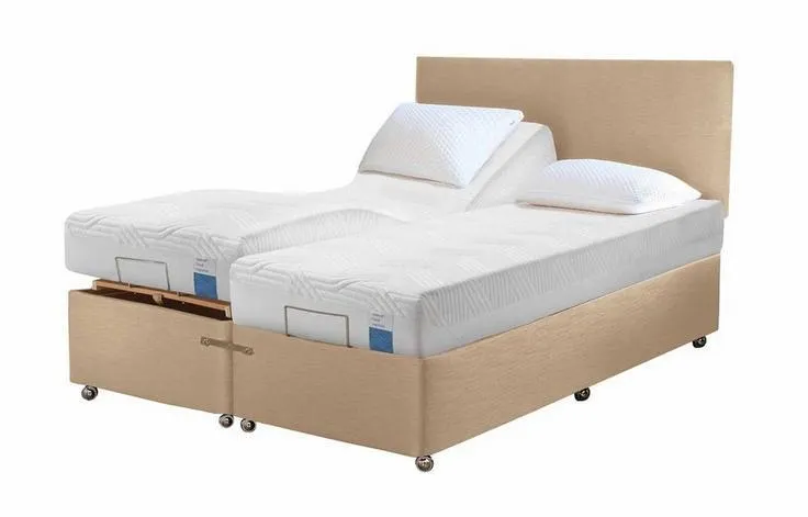 TEMPUR® Ardennes Adjustable Massage Divan (Long Small Double)