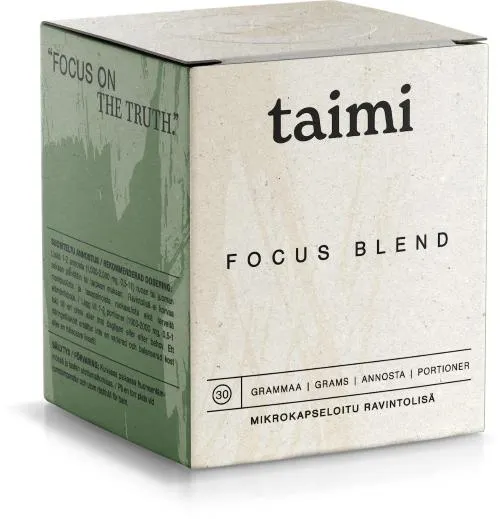 Taimi-ravintolisäjauhe Focus Blend, 30 g