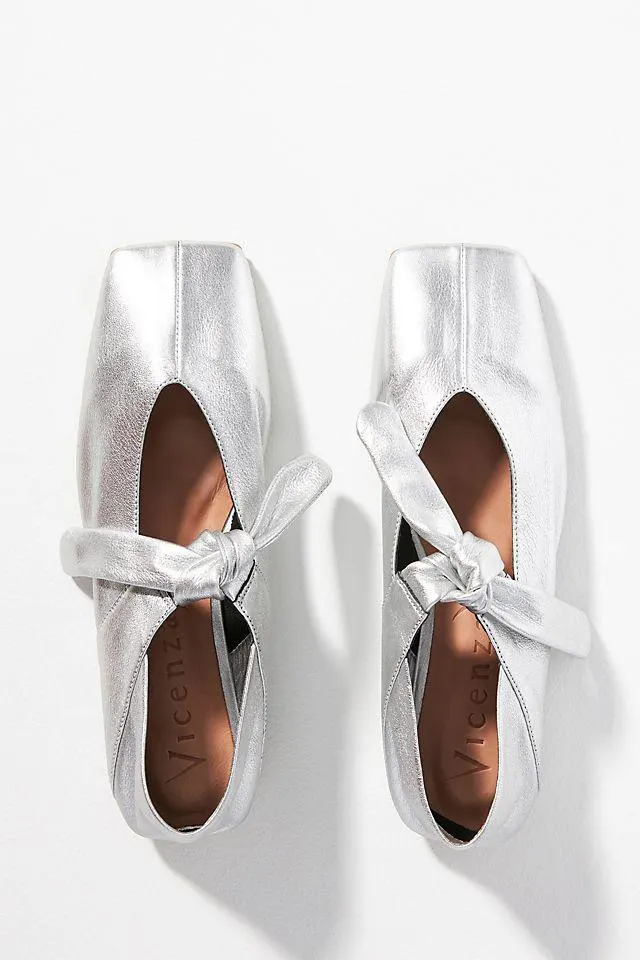 Vicenza Bow Mary Jane Flats