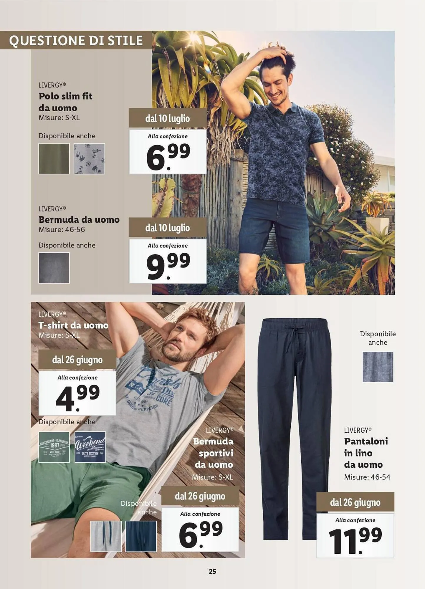 Volantino Lidl da 1 giugno a 30 luglio di 2023 - Pagina del volantino 25