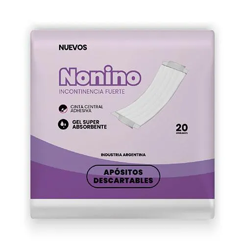 Apósito Nonino Incontinencia Fuerte Unisex
