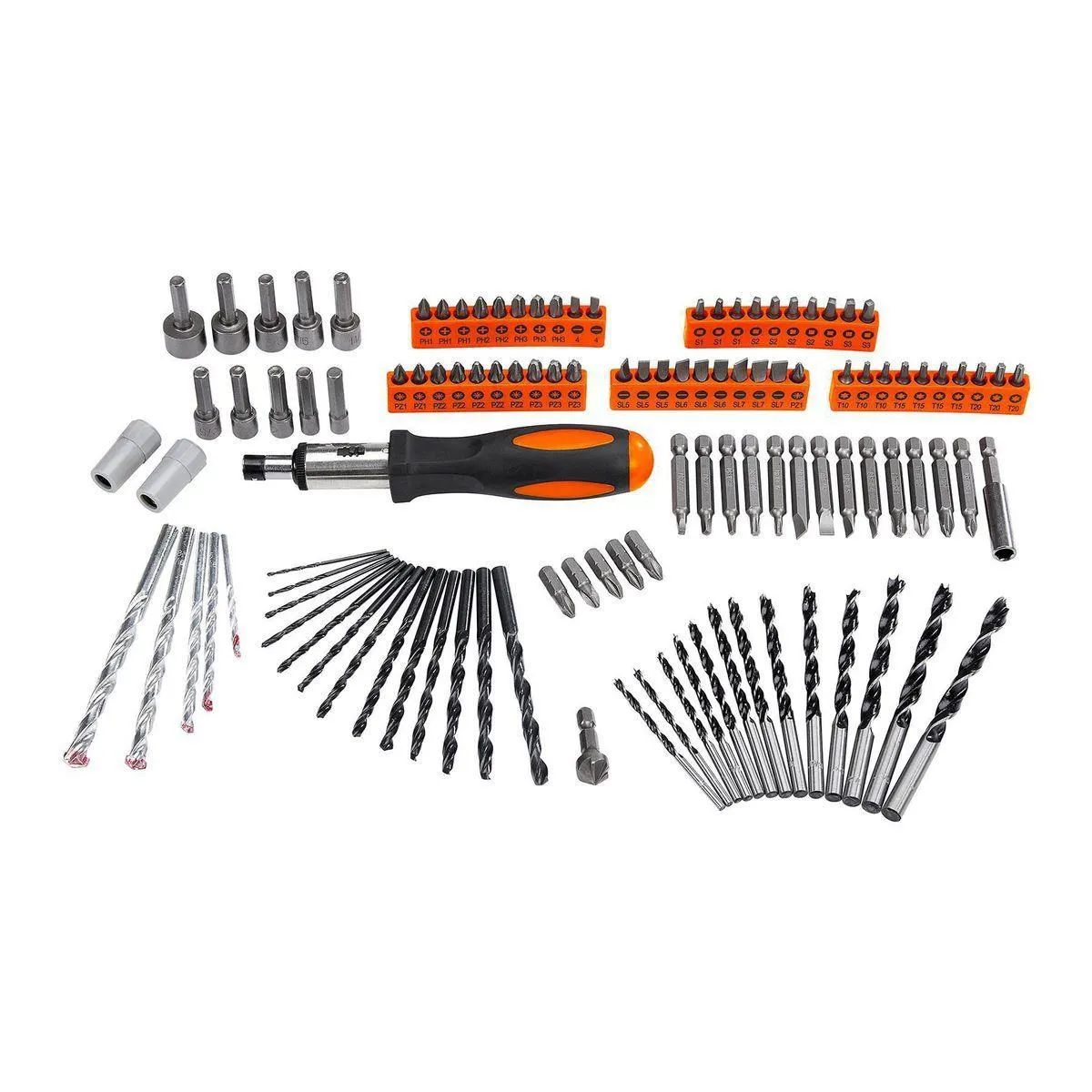 Drill/Driver Bit Set, 114 Piece