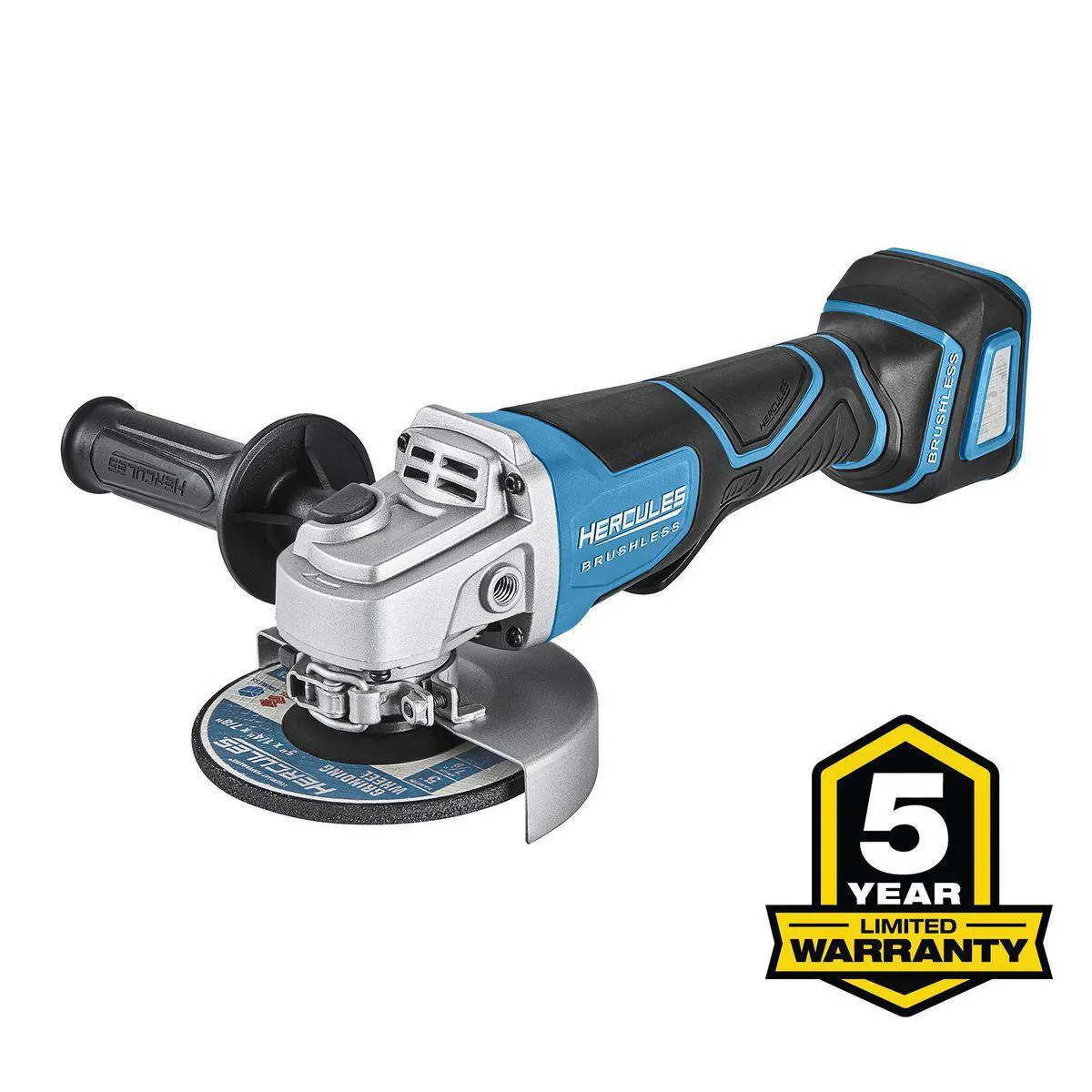 20V Brushless Cordless 4-1/2 in./5 in. Paddle Switch Angle Grinder - Tool Only