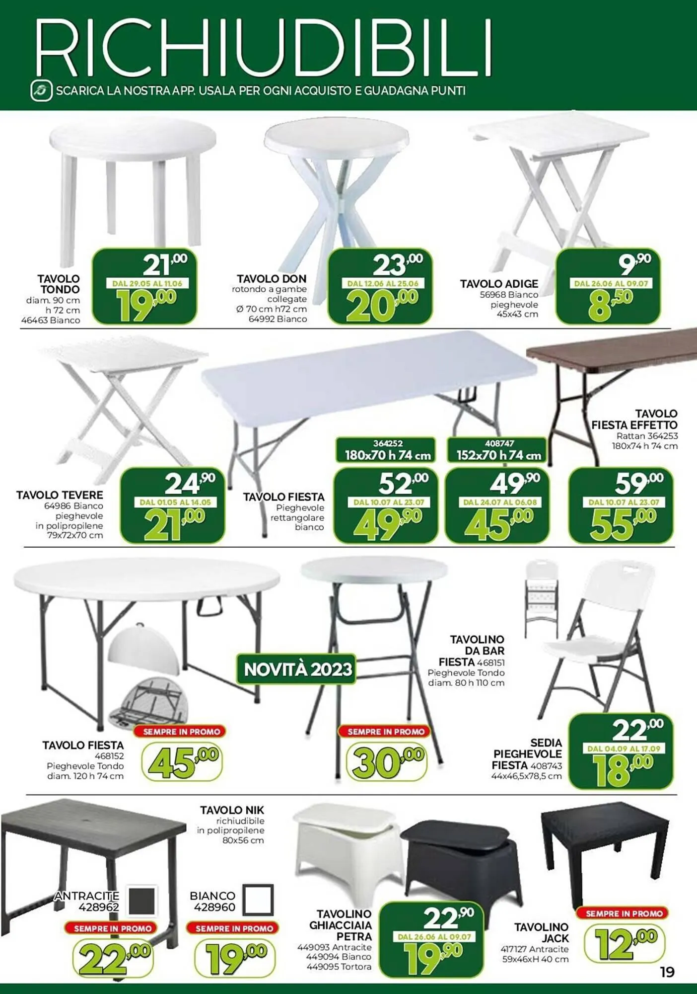 Volantino Orizzonte da 11 aprile a 1 ottobre di 2023 - Pagina del volantino 19