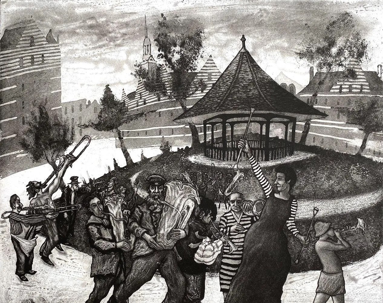 Life Imitating Art - Cornelia Parker's Breathless Brass Band