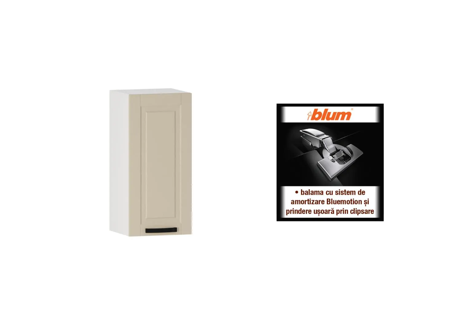 Suspendat cu ușă L35 s&d