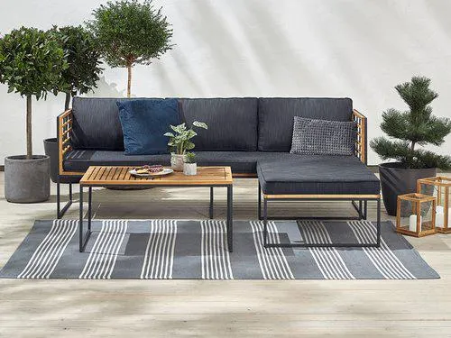 Set lounge UGILT chaise 3 posti legno du