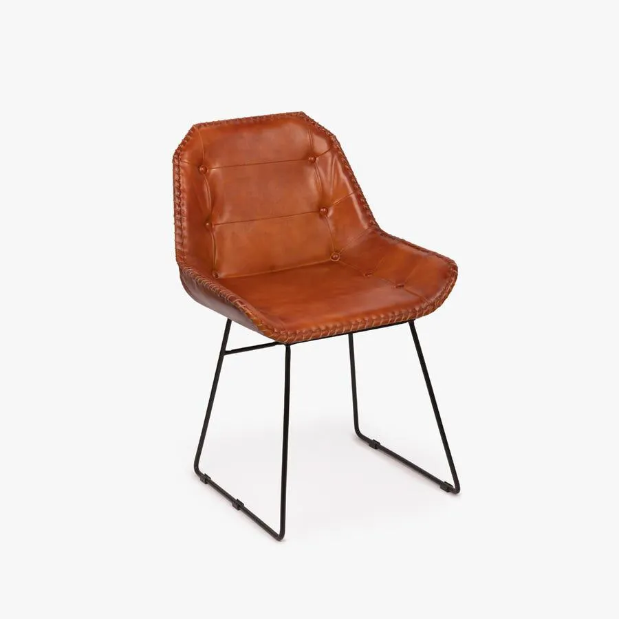 Cadeira pele MOGADOR