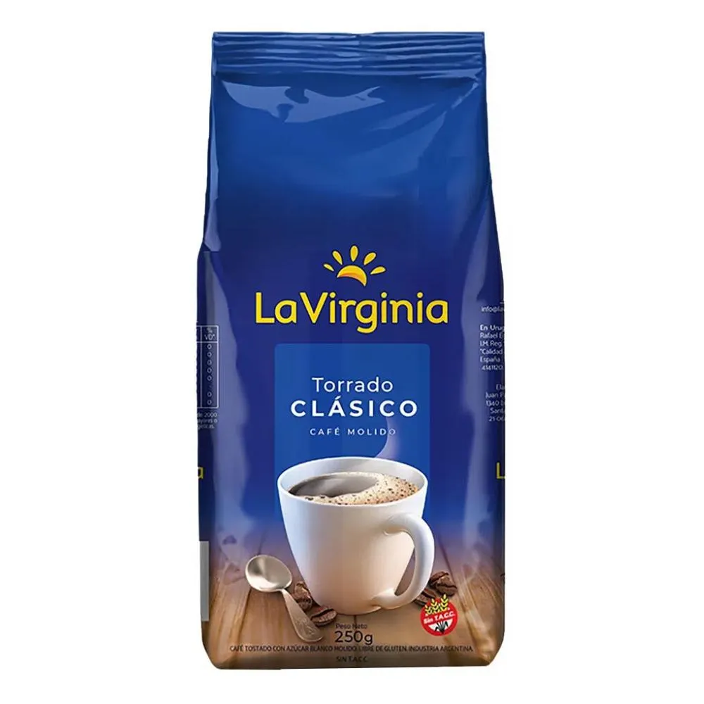 CAFE LA VIRGINIA TORRADO CLASICO X 250Grs