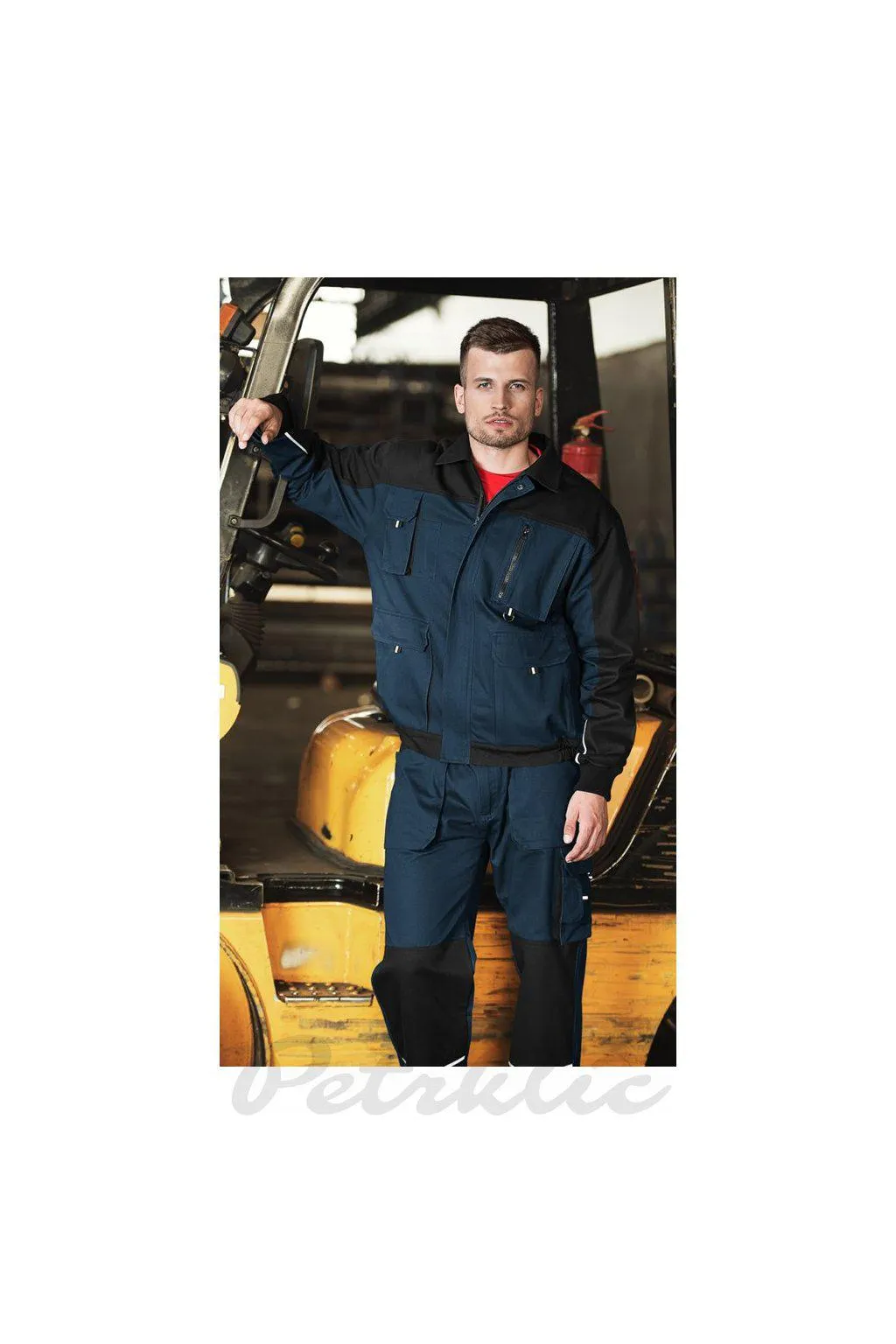 Pánské montérky - pracovní kalhoty Woody W01, kepr 100% bavlna