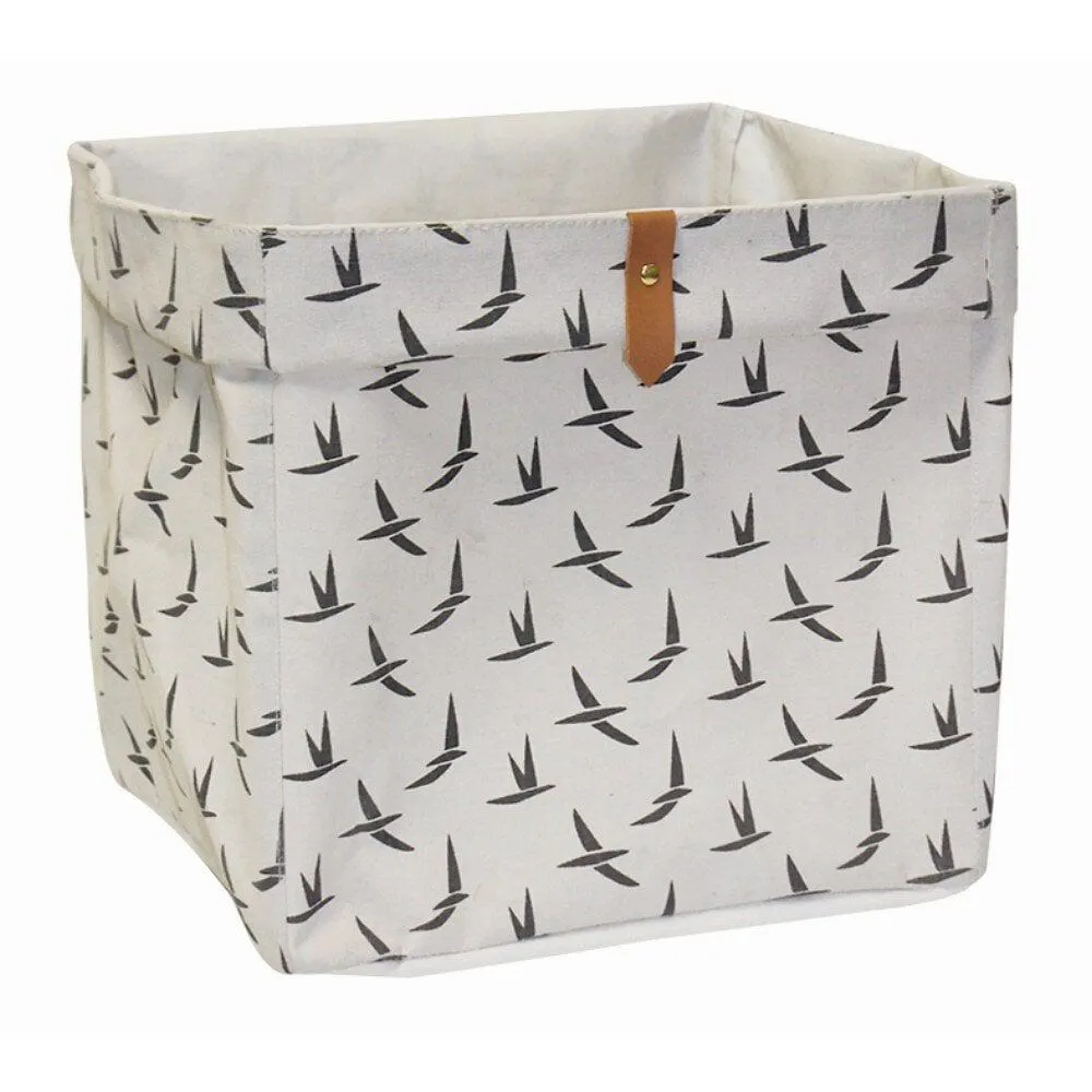 Panier de rangement BOX & BEYOND polycoton cube Dove