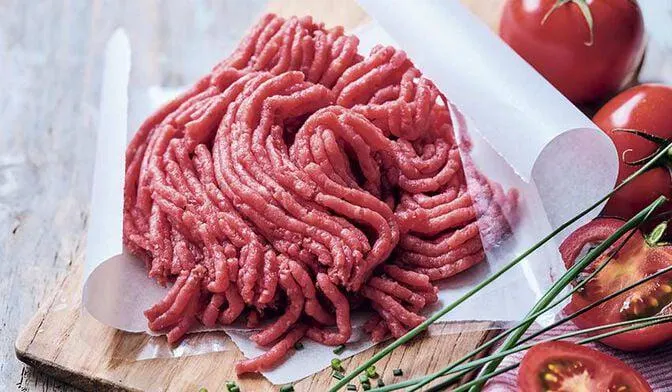 Haché pur boeuf prêt à cuisiner bio, France