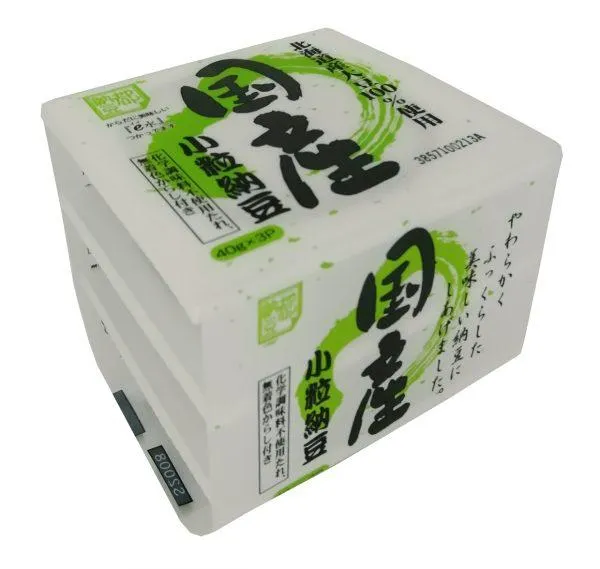 Frozen Seasoned Soybean – Kokusan Kotsubo Natto 3p – 120g