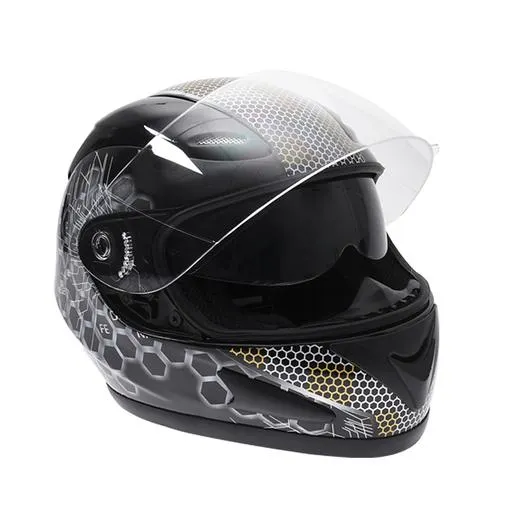 Cerrado CASCO ITK CERRADO COMPETITION NEGRO-DORADO