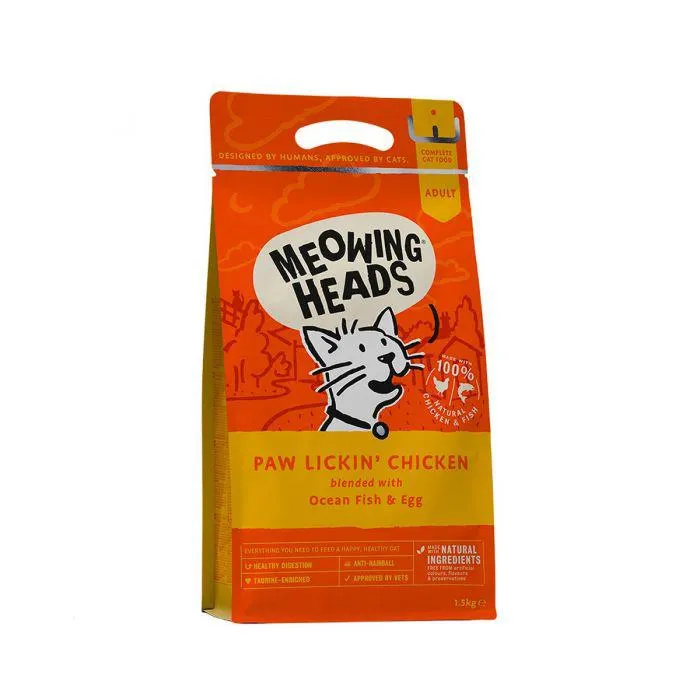 Meowing Heads - Paw Lickin Chicken 1.5Kg