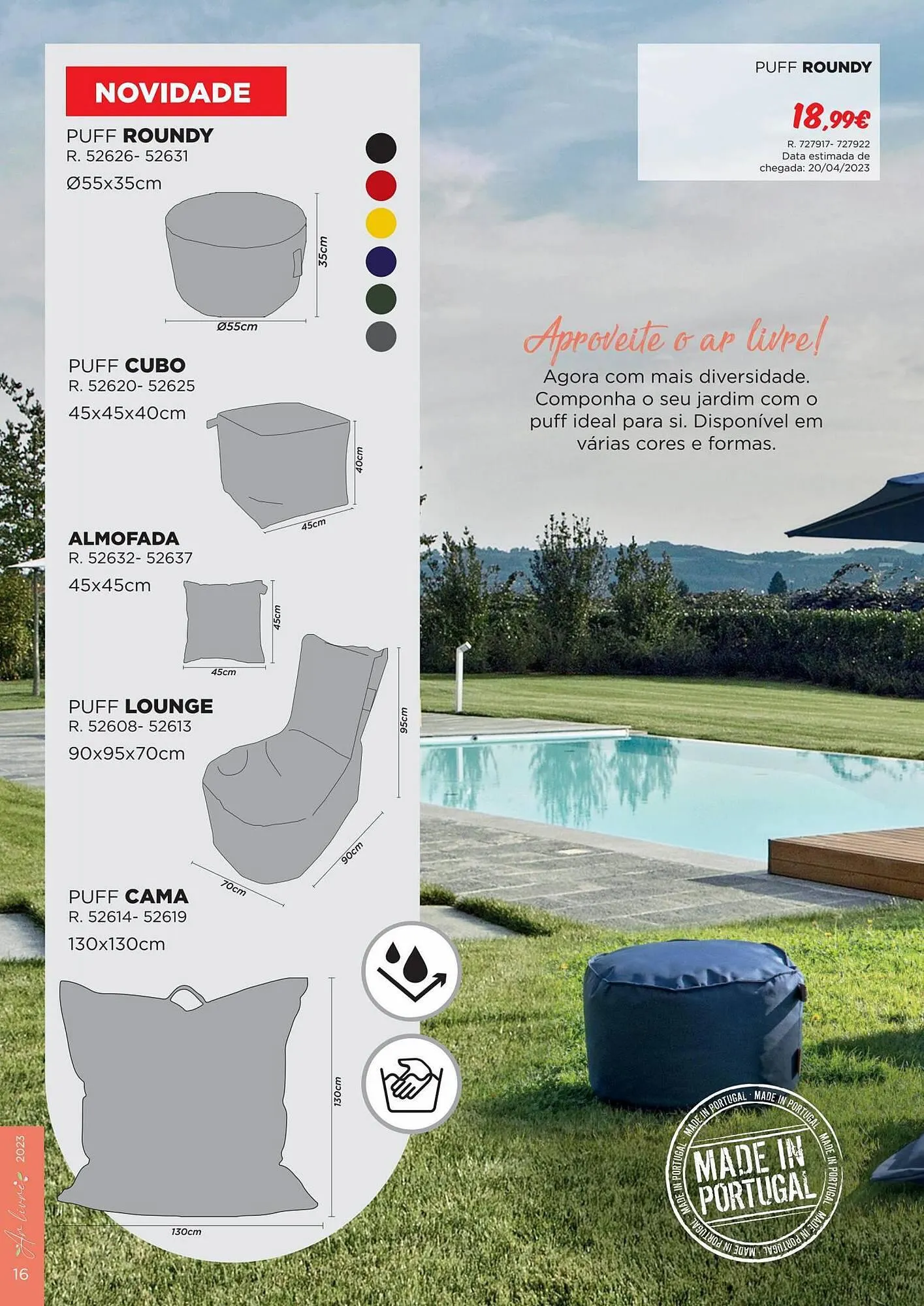 Folheto Folheto Espaço Casa de 26 de abril até 31 de agosto 2023 - Pagina 16