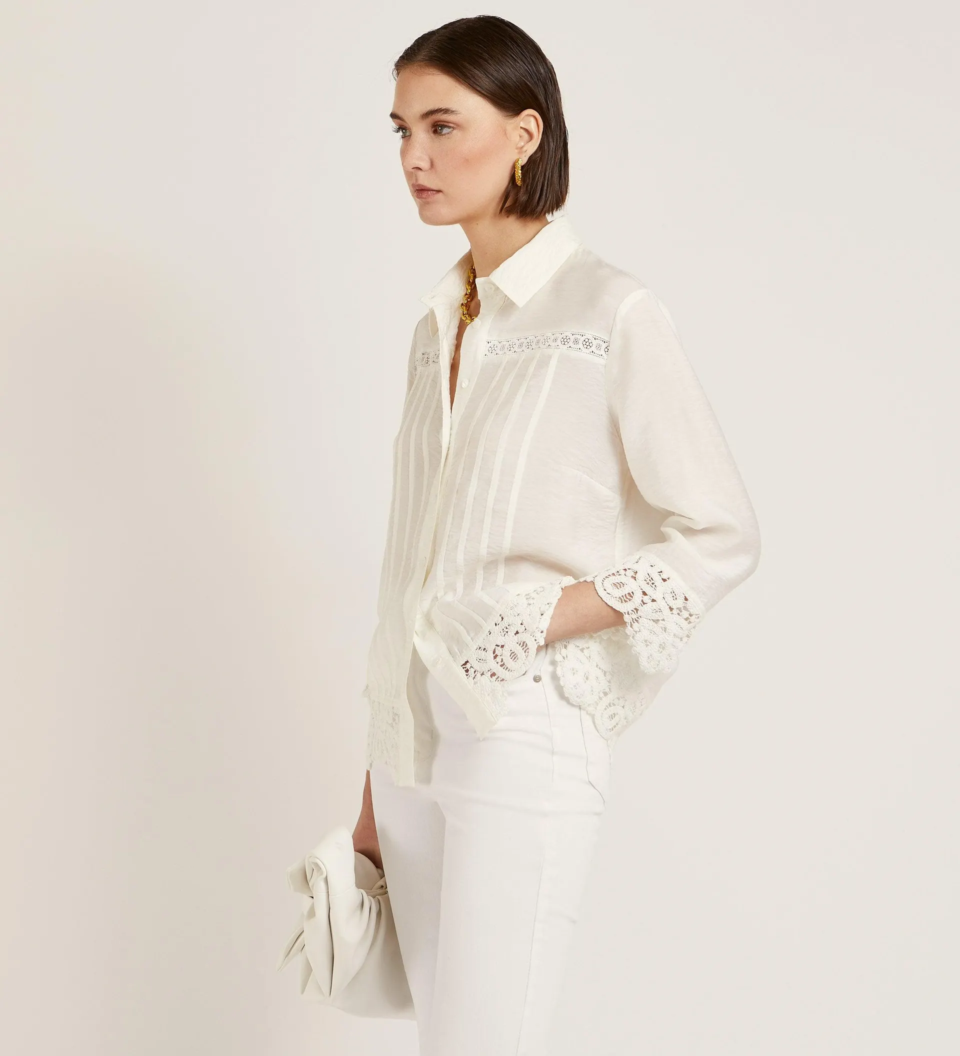 Blusa sedera romántica