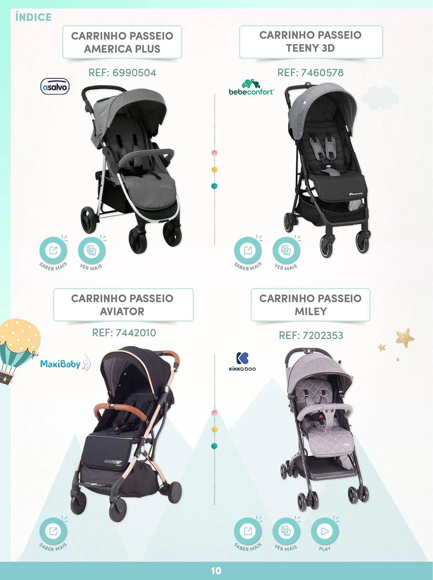 Folheto Catálogo Continente - Puericultura de 17 de janeiro até 31 de dezembro 2023 - Pagina 10