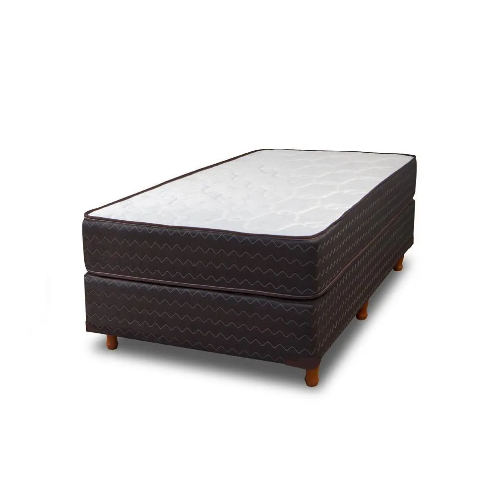 COLCHON Y SOMMIER EUCHARIS ALTA DENSIDAD 080X190