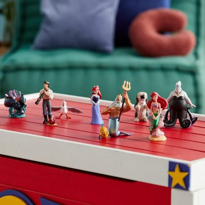 Disney Store The Little Mermaid Deluxe Figurine Playset