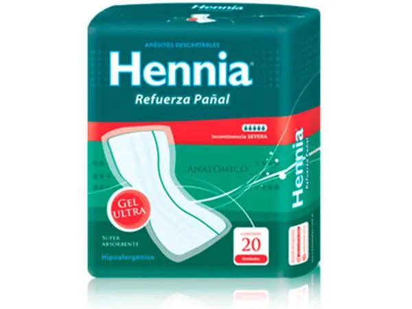 Refuerza Pañal Hennia Aposito Unisex