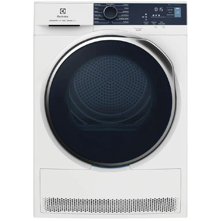 Electrolux 8kg Ultimate Care Heat Pump Dryer with Sensor Dry