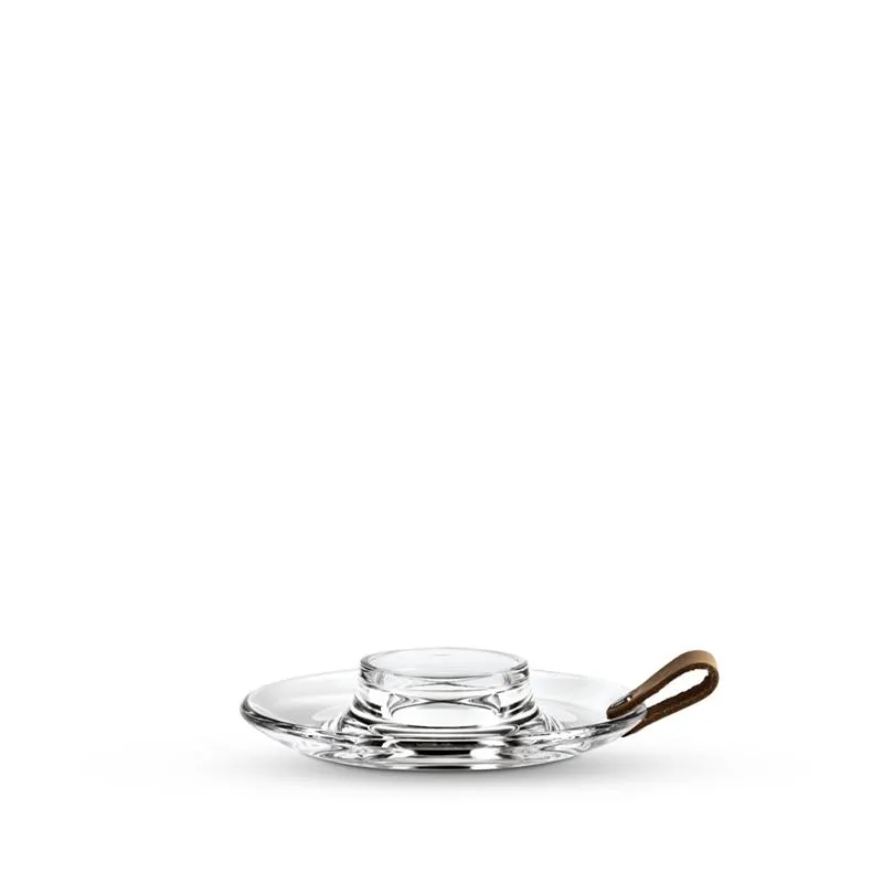 Holmegaard DWL Bloklysestage Klar 17 cm