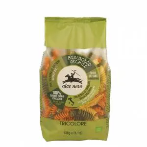 FUSILLI TRICOLORE 500 GR - ALCE NERO