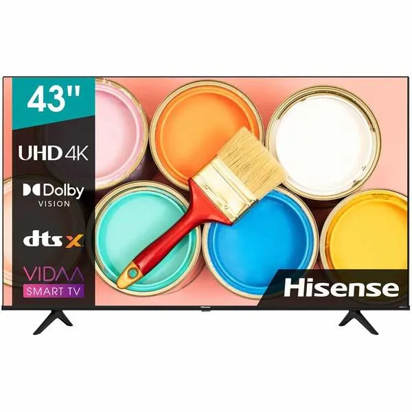 Televizor LED Smart HISENSE 43A6BG, Ultra HD 4K, 108cm