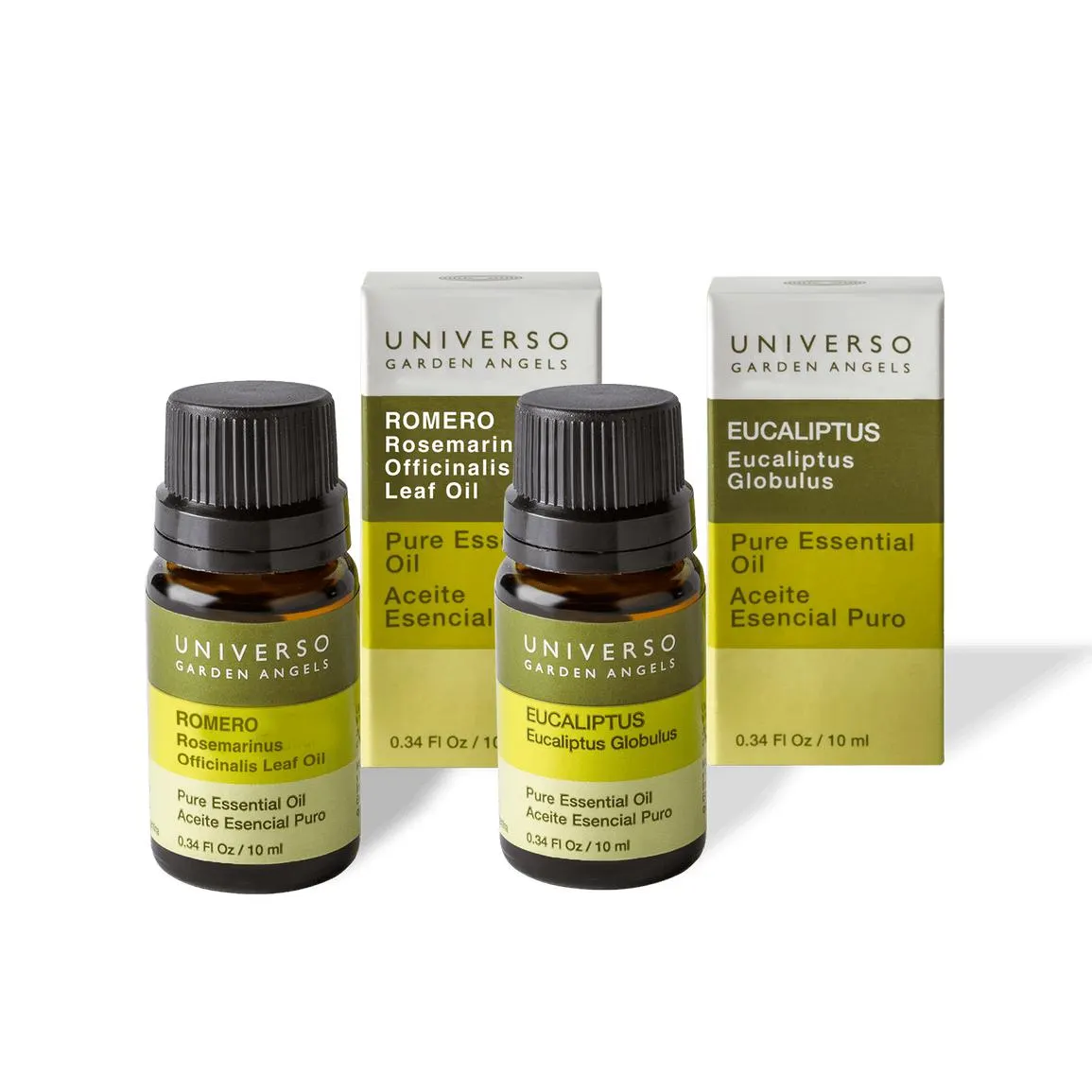 Set Aceites Esenciales Puros Romero + Eucaliptus