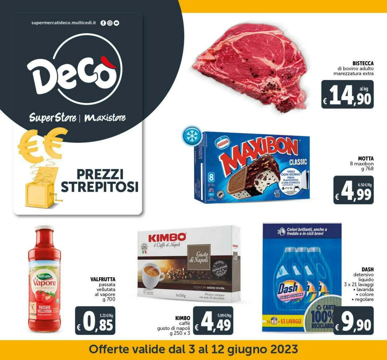 Deco Volantino attuale da 20 luglio a 3 agosto di 2023 - Pagina del volantino 1