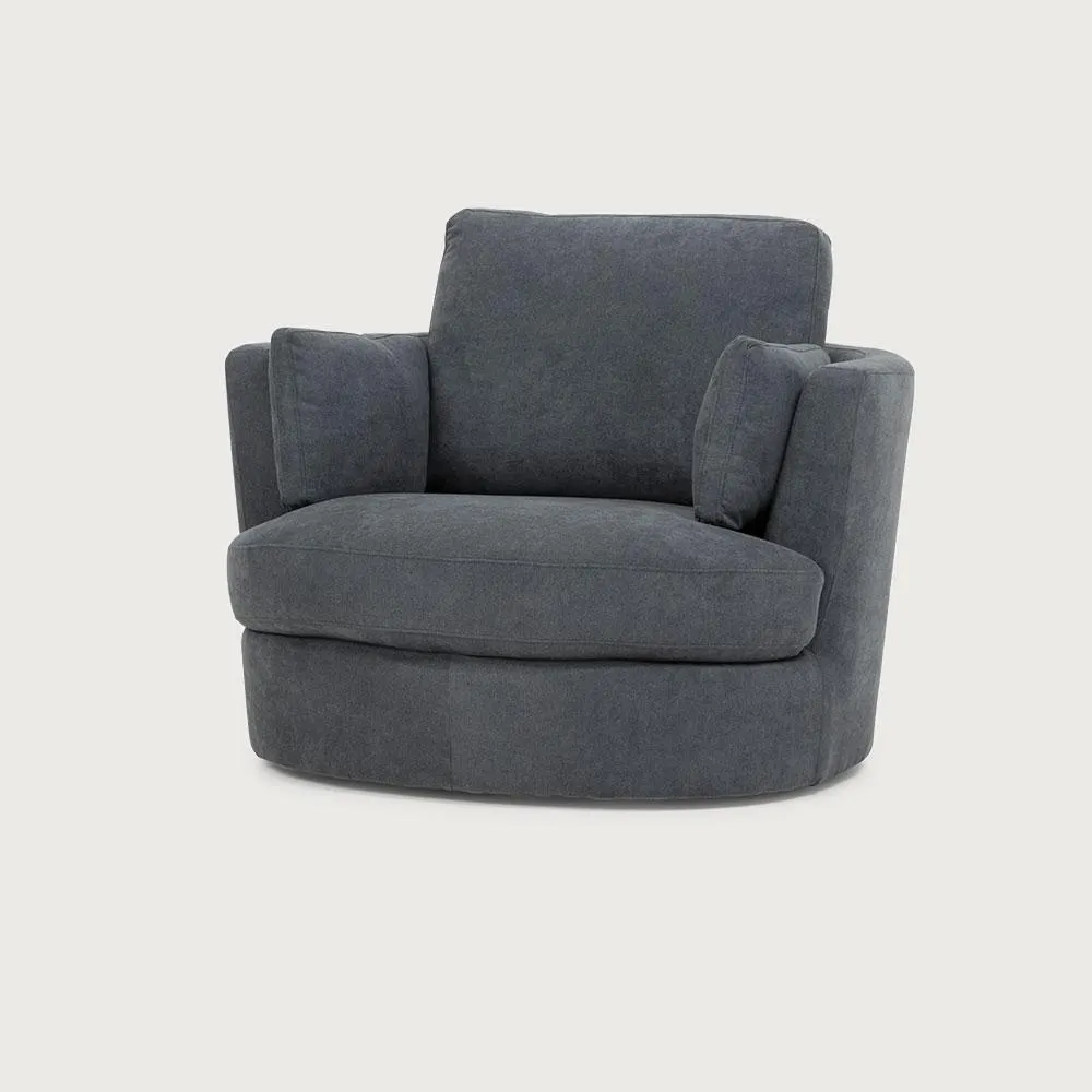 Macey Swivel Chair, River