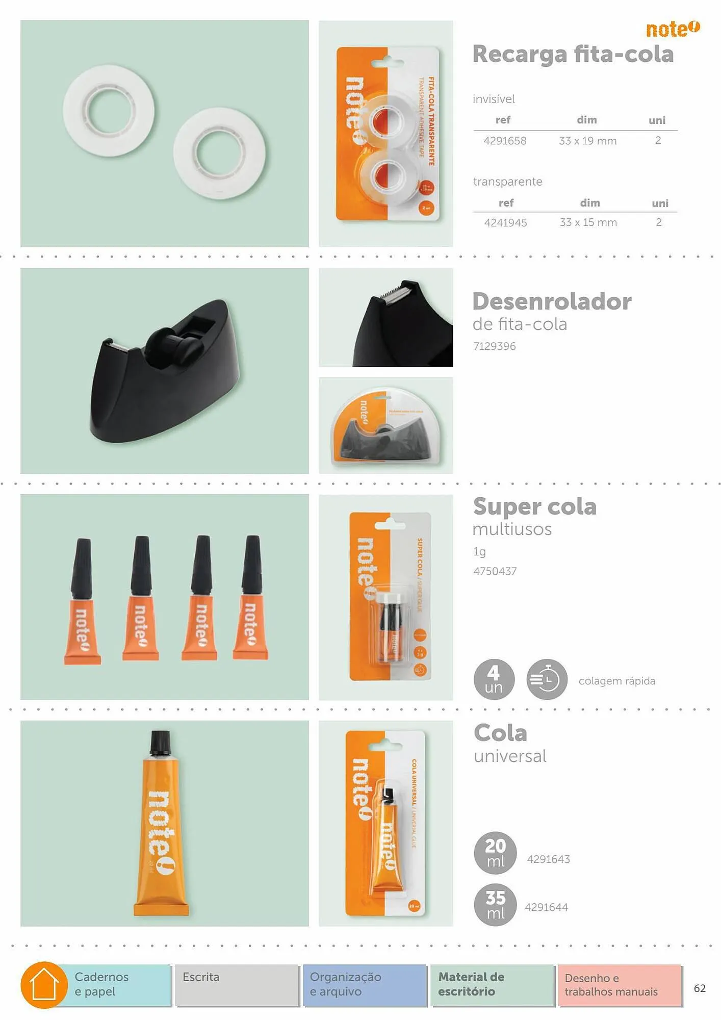 Folheto Folheto Note! de 3 de outubro até 31 de julho 2023 - Pagina 62