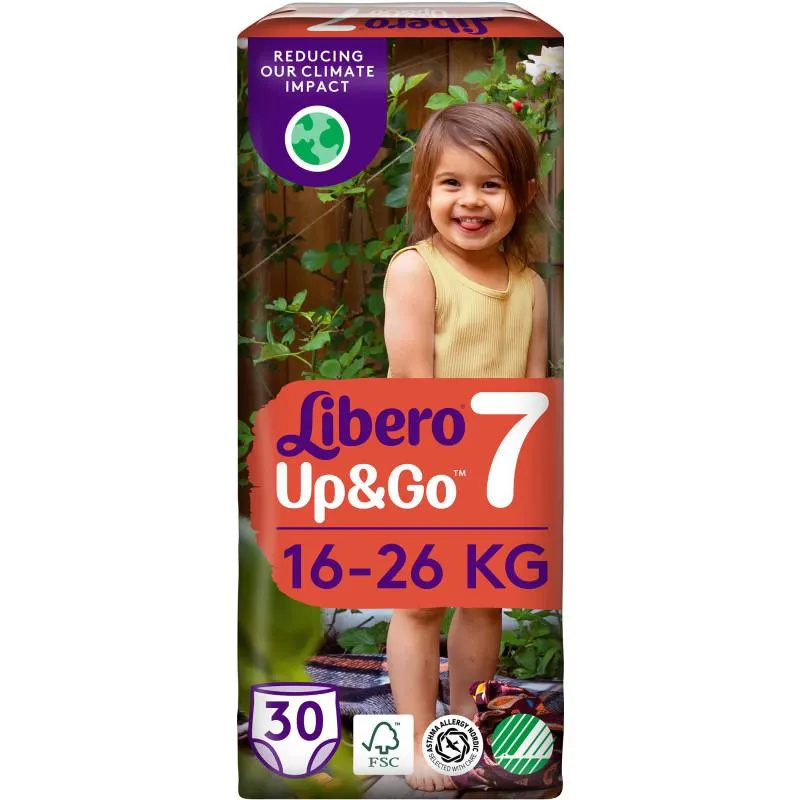 Housuvaippa Libero 30 kpl Up&Go 7, 16-26 kg