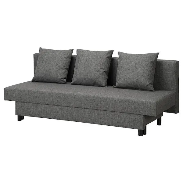 Rozkładana sofa 3-osobowa, ciemnoszary