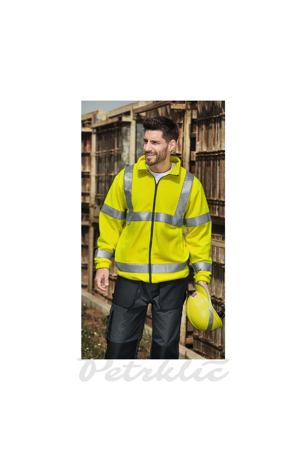 Reflexní HV Fleece Jacket unisex